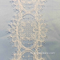 Elfenbein Öse Crochet Lace Border Trim